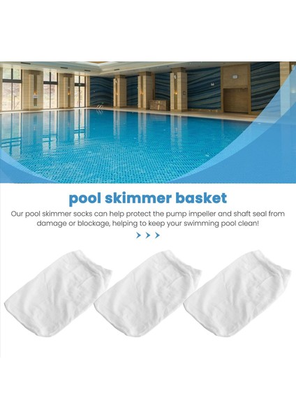 10 Paket Havuz Skimmer Çorapları Filtre Poşetleri Çorap/ağ/koruyucu Içi Veya Yer Üstü Havuzunuzu Korumak Için (Yurt Dışından) indirimleri