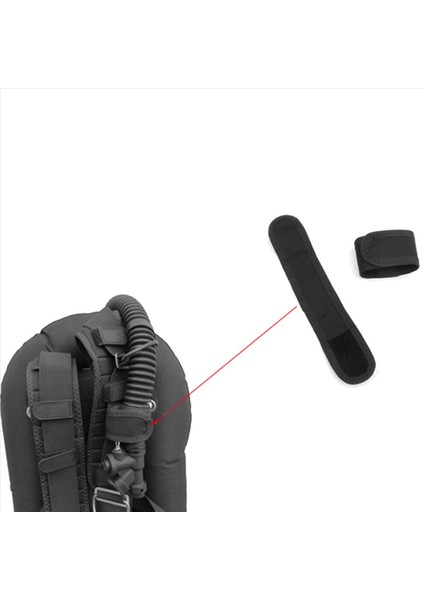 2x Scuba Dalıcı Başlangıç Sıdemount Bcd Epaulet Hava Yolu Tutucu Bcd Donmonmount Aksesuarları (Yurt Dışından) fırsatları