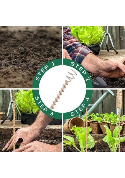 Elektro Kültür Bakır Bitki Bahçeleri Bakır Bahçe Bahçesi Bahçe Anten Bakır Çubuklar Bakır Tel 43CM (Yurt Dışından) fırsatları