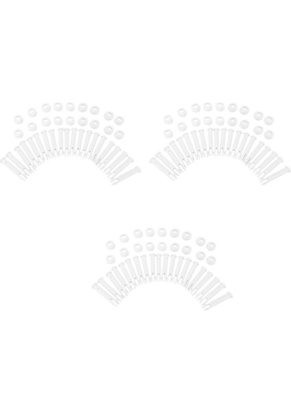 60PCS Abs Havuzu Pimleri 6cm/2 36 Inç Kapak Seti Intex Yüzme Havuzu Değiştirme Parçaları 28270-28273 (Yurt Dışından)