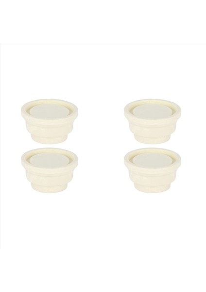 4pcs Yüzme Havuzu Malzemeleri Merdiven Kauçuk Tapa Merdiveni Güvenliği Tampon Yüzme Havuzu Aksesuar (Yurt Dışından)