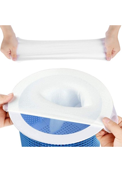 Havuz Skimmer Çorap 30 Paket Havuz Filtresi Sepet Koruyucu Çoraplar Yeniden Kullanılabilir Ultra Ince Örgü Çorap Filtresi Havuz Enkaz Yakalayıcı (Yurt Dışından) modelleri