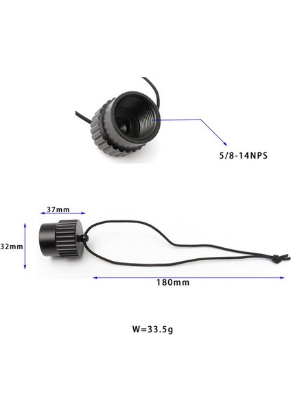 Scuba Dalıcı Dişli Toz Kapağı Fiş Kapağı Din 5/8-14NPS Toz Kapak Tank Valfı Uç Kapak Aksesuar Parça Mavi (Yurt Dışından) modelleri