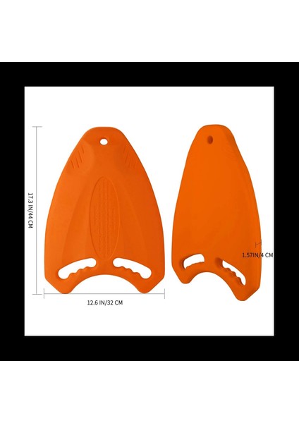 5x Turuncu Yüzme Kurulu Eva Geri Şamandıra Kickboard Güvenli Eğitim Yardım Plakası Yetişkin Çocuklar Için Sörf Suyu Yüzme Havuzu (Yurt Dışından) indirimleri