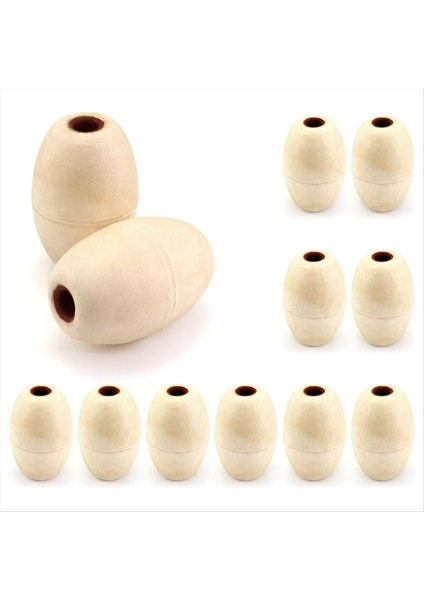 Oval Su Şamandırası 12 Paket 1/2 Inç Delik 3 5x 5 5 Inç Havuzlar Su Kayak Halatları Çapa Çizgileri Beyaz (Yurt Dışından)