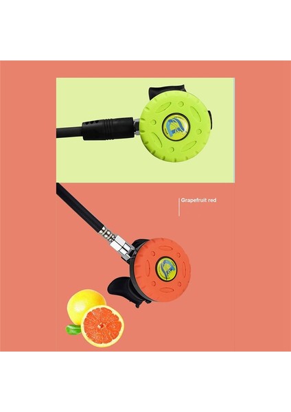 Dedepu 1 Dalış Solunum Regülatörü Dalış Ikincil Kafa Solunum Valfi Dekorresyon Valfi Dalış Solunum Sarı Sarı (Yurt Dışından) fırsatları