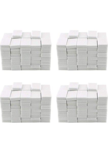 Sihirli Temizlik Süngerleri Silgi Ev Sünger Silgisi Temizleyici Köpük Temizleme Mutfak Mobilya Araba (200 Paket) (Yurt Dışından)