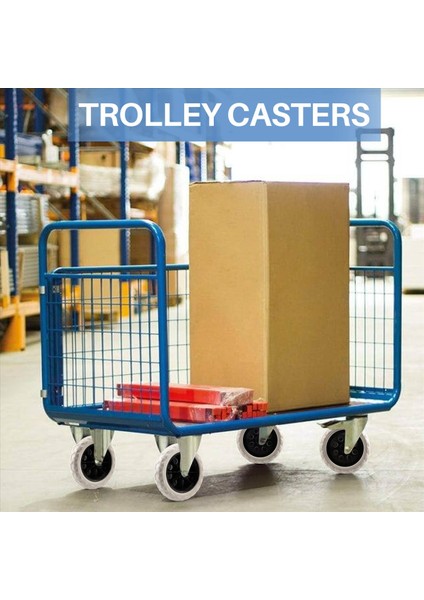 Siyah Beyaz Plastik Çekirdek Köpük Alışveriş Tramvay Kart Çember Tekerlekleri (Yurt Dışından) indirimleri