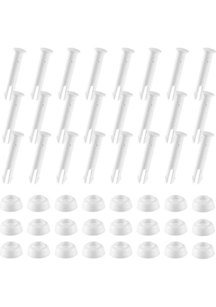 24PCS Plastik Havuz Pimleri ve Kauçuk Contalar Zemin Yuvarlak Çerçeve Yüzme Havuzu Parçaları 28270-28273 (2 36IN) (Yurt Dışından) modelleri