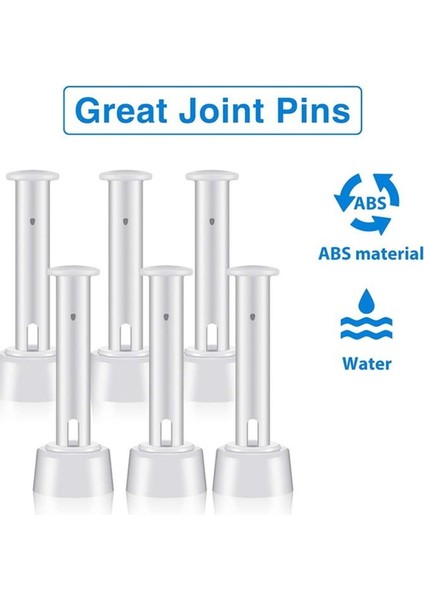 24PCS Plastik Havuz Pimleri ve Kauçuk Contalar Zemin Yuvarlak Çerçeve Yüzme Havuzu Parçaları 28270-28273 (2 36IN) (Yurt Dışından) indirimleri