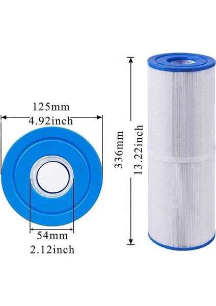 PRB50-IN Unicel C-4950 Guardian Için 2x Spa Filtresi 413-212-02 Fılbur FC-2390 Whirlpool J200 Serie Sıcak Küvet Filtresi (Yurt Dışından) modelleri