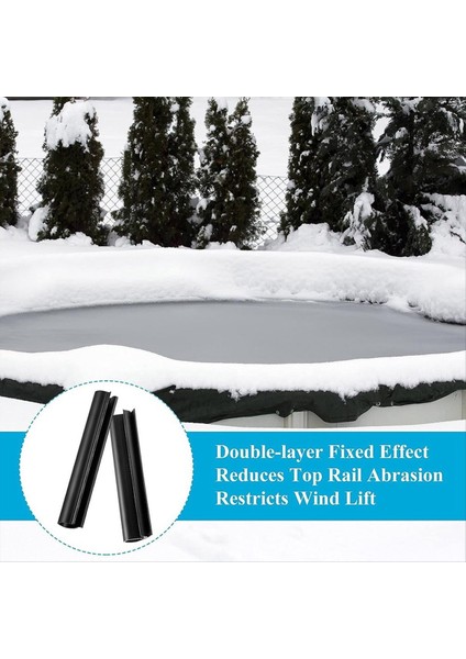 24 Adet Havuz Kapağı Klibi Kış Yüzme Havuzu Kapak Klipleri Yer Kapağı Klipsleri Kış Havuzu Kapağınızı Güvence Altına Almak Için (Yurt Dışından) indirimleri