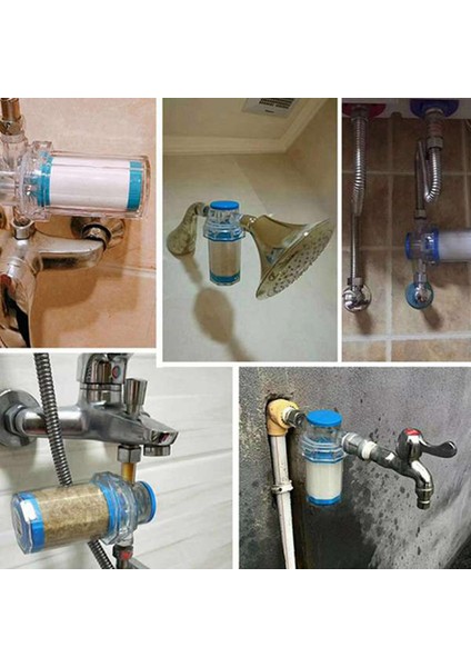 2x Safsızlığa Hanehalkı Pas Tortu Çamaşır Makinesi Su Isıtıcı Duş Duş Filtresi Su Arıtma Filtresi (Yurt Dışından) indirimleri