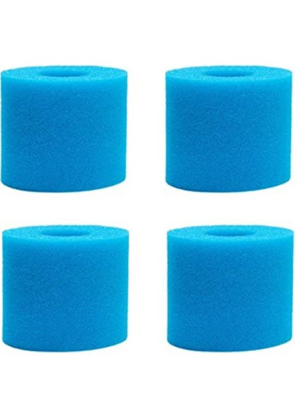 4 Adet Tip H Için Havuz Filtre Kartuşu Yedek Yüzme Havuzu Filtre Köpük Sünger Filtre Kartuşları Intex T Tip H Için (Yurt Dışından)