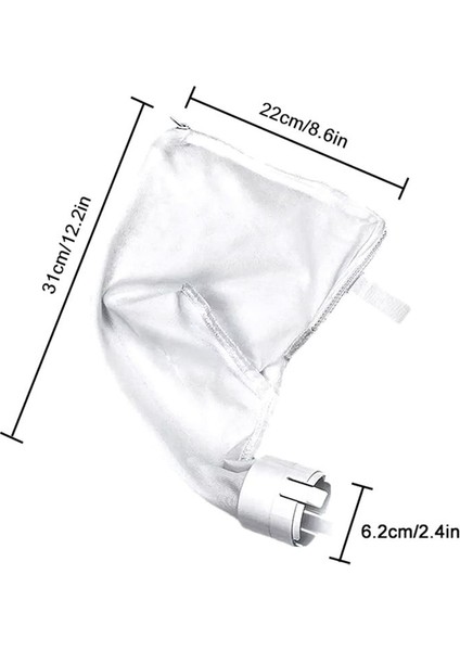 Havuz Yedek Filtre Çantaları Polaris Için Havuz Vakum Torbaları 360 380 (Yurt Dışından) fırsatları