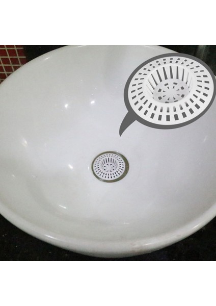 5pcs Saç Filtresi Ara Ara Çıkarma Beyaz Bloke Beyaz Plastik Izgara Tahliye Deliği Filtresi Beyaz (Yurt Dışından) indirimleri