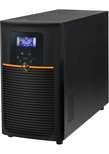 Newtech Eco X9 1kva 5-15DK LCD 2X12V/7AH 1f/1f Online Ups TSK10248