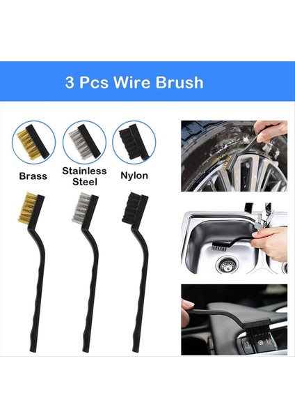 Araba Detaylandırma Fırça Seti Araba Tekerleği Lastik Fırça Seti Temizleme Tekerlekleri Için Araba Detaylandırma Kiti Iç Dış (Yurt Dışından) fiyatları