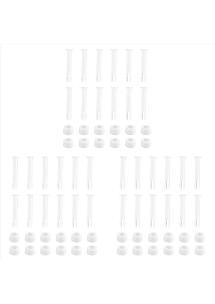 36 Pcs Plastik Havuz Pimleri ve 36 Pc Kauçuk Contalar Zemin Yuvarlak Çerçeve Havuz Parçaları 28270-28273 (2 36IN) (Yurt Dışından)