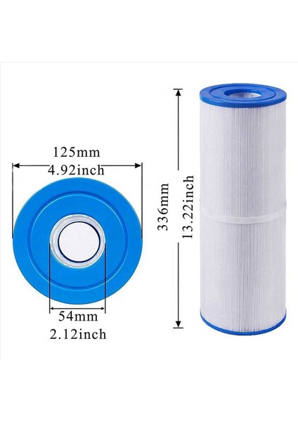 PRB50-IN Unicel C-4950 Guardian Için 4x Spa Filtresi 413-212-02 Fılbur FC-2390 Whirlpool J200 Serie Sıcak Küvet Filtresi (Yurt Dışından) modelleri