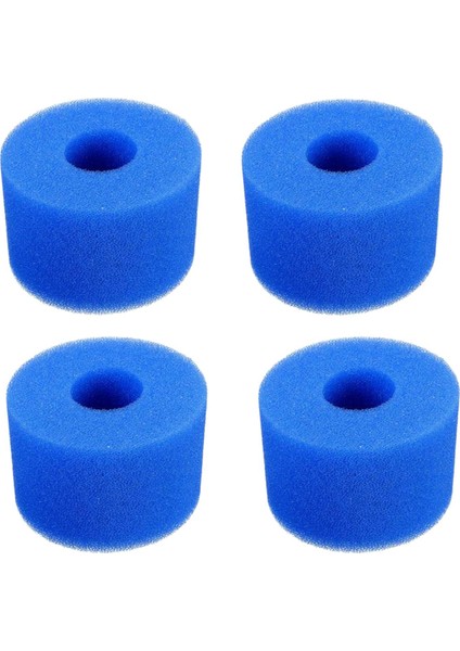 Intex S1 Yeniden Kullanılabilir Yıkanabilir Köpük Filtresi Yüzme Aksesuarları Için 4 Pack Köpük Filtresi (Yurt Dışından)