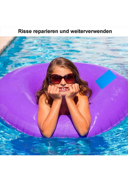 Yüzme Havuzları Için Kendi Yapışkanlı Onarım Yamaları Havuz Onarım Kiti Kendi Yapışkanlı Sualtı Onarım Havuzu Yamaları 20PCS (Yurt Dışından) modelleri