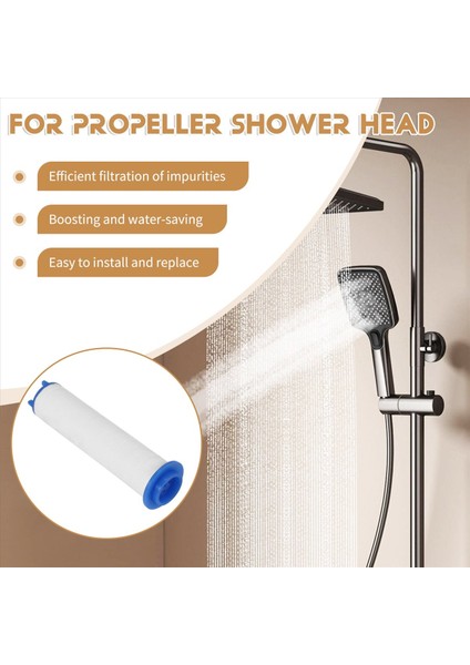 10PCS Turbo Fan Duş Kafası Filtreler-Pervane Tahrikli El Duş Başlığı Için Kullanılan Basınç-Duş Başlığı (Yurt Dışından) indirimleri