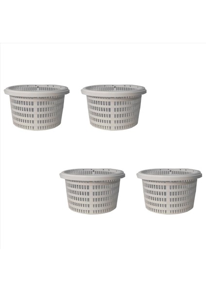 4x Yüzme Havuzu Skimmers Sepetler Havuz Pompalar Göletler Sepet Yüzme Havuzu Temizlik Aracı Aksesuarları (Yurt Dışından)