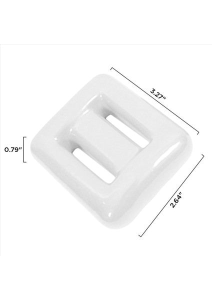 Tüplü Dalış Ağırlığı Için 2x Dalış Ağırlıkları Kurşun Ağırlıklar Tüplü Kaplanmış Dalış Ağırlıkları Dalış Kurşun Ağırlıkları Beyaz (Yurt Dışından) indirimleri