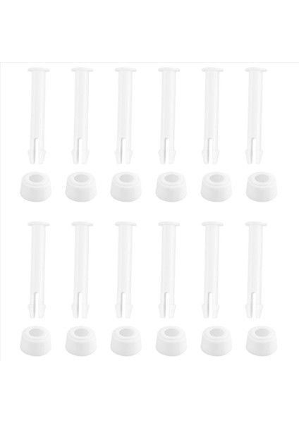 24 Pcs Plastik Havuz Pimleri ve 24 Pc Kauçuk Contalar Zemin Yuvarlak Çerçeve Havuz Parçaları 28270-28273 (2 36IN) (Yurt Dışından) fiyatları