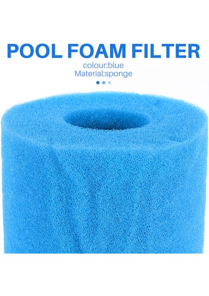 10PCS Filtre Sünger Değiştirmeleri Intex H Tip Hatar Mühendisi Yeniden Kullanılabilir Yeniden Kullanılabilir Yüzme Havuzu Köpük Sünger Kartuşu (Yurt Dışından) fırsatları