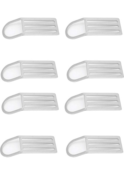 8pcs Scuba Dalış Ağırlık Kemeri Slayt Koruyucu Paslanmaz Çelik D Halka Dokunma Kablo Demet Kemeri Tutucu Tıpa Accessoires (Yurt Dışından)