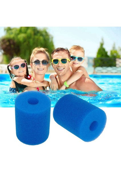 8 Paket Havuz Filtre Kartuşu Sünger Tip H Için Yeniden Kullanılabilir Yıkanabilir Sıcak Küvet Temizleyici Aracı Tip H Sünger Filtresi Için (Yurt Dışından) fırsatları