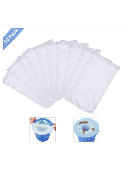 50PCS Havuz Skimmer Socks Skimmer Sepet Filtre Havuzu Filtre Koruyucu Çorap Yüzme Havuzu Skimmer Çorapları Filtreleme Yaprakları Için (Yurt Dışından) modelleri
