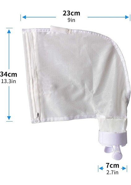 6pcs Fermuarlı Torba Değiştirme Polaris Için Uygun 280 480 Havuz Temizleyici Tüm Amaç Filtre Çanta Yüzme Havuzu Temizleyici Çanta (Yurt Dışından) indirimleri