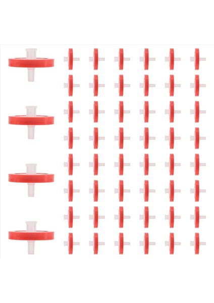 100 Pc Şırınga Filtresi Ptfe Şırınga Laboratuvarı Filtresi 25MM Membran Çapı 0 22μm Gözenek Boyutu Hplc (Yurt Dışından) modelleri
