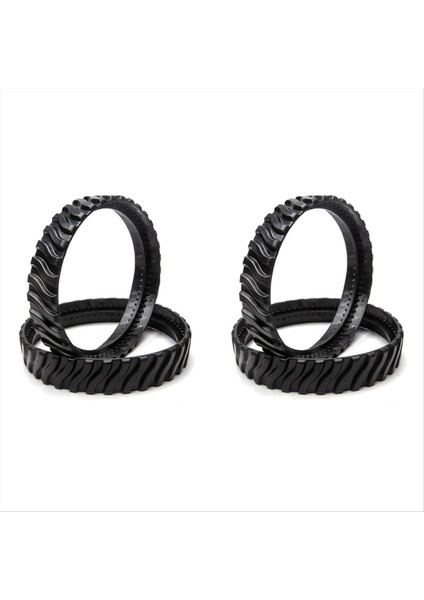 Zodyak Mx8 Mx6 Slip Lastik Olmayan Yüzme Havuzu Temizleyici Aksesuar Robotu Temizlik Için 4x Kauçuk Track (Yurt Dışından)