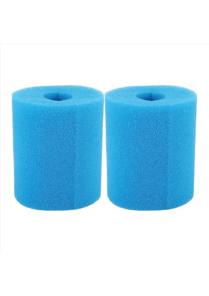2 Paket Filtre Süngeri Inex Tip H Yeniden Kullanılabilir Yıkanabilir Sıcak Küvet Temizleyici Aracı Sünger Filtre Kartuşu Köpüğü (Yurt Dışından)
