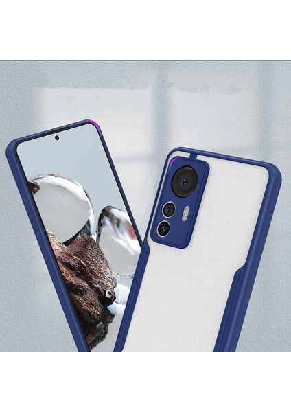 Xiaomi Mi 12T Kılıf Vlmt Parfe Kapak-Lacivert fırsatları