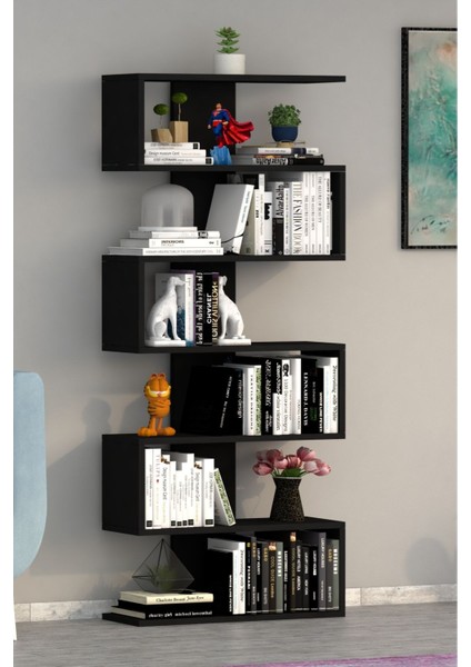 Paris Dekoratif Kitaplık Siyah fiyatları