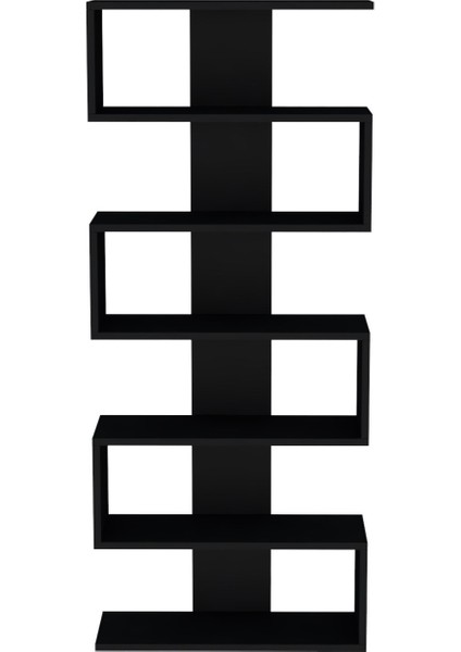 Paris Dekoratif Kitaplık Siyah