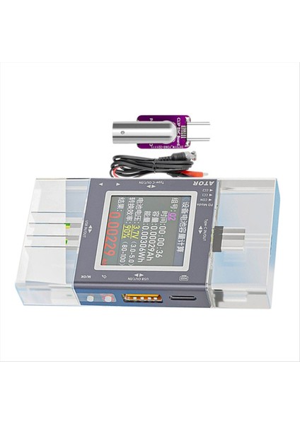 Usb/typec Test Cihazı Dijital Ekran Voltaj Akım Monitörü Güç Ölçer (Yurt Dışından)