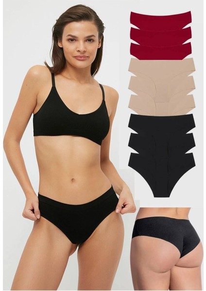 Kadın Külot Lazer Kesimiz Yapmaz 9 Adet