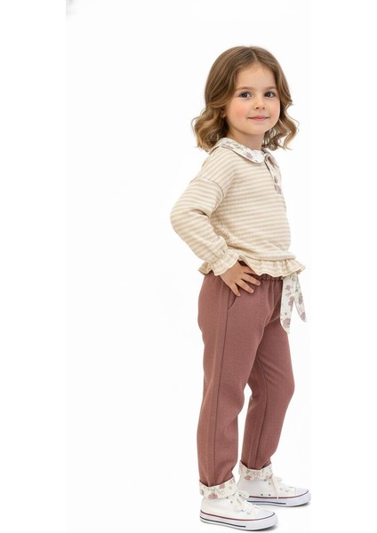 Yakası Fırfırlı 2 Li Pantolon Takım indirimleri