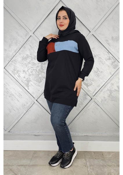 Kadın Kombnli Taş Detaylı Tesettür Tunik fiyatları