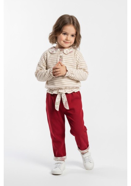 Yakası Fırfırlı 2 Li Pantolon Takım fiyatları