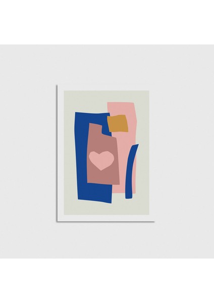 Colourful Çerçevesiz Poster Duvar Dekorasyonu