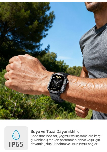 9923 Akıllı Saat / 2.01" Ekran / Uyku Izleme / IP67 / Titreşim / Kalp Ritm Ölçme / Adımsayar modelleri