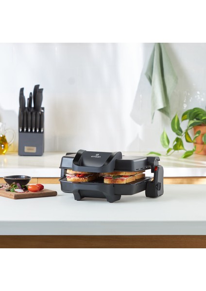 Future Essential Tost Makinesi Matte Black 1800 W