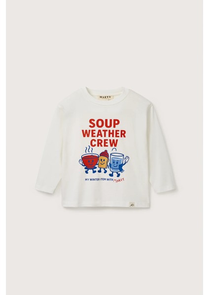 Kış Temalı Baskılı Uzun Kollu Tshirt modelleri